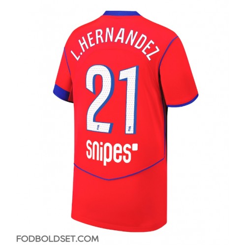 Paris Saint-Germain Lucas Hernandez #21 Tredjetrøje 2025-26 Kortærmet